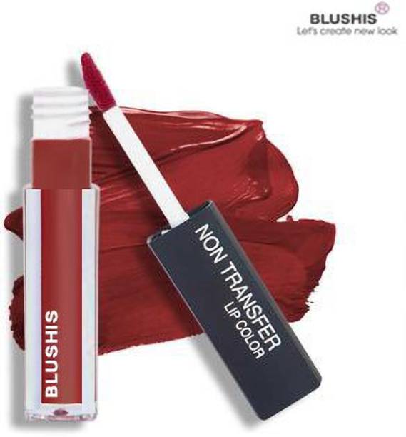 BLUSHIS The Red and Nude Edition Liquid Lipstick Combo Pack Of 8