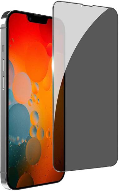 CallSmith Tempered Glass Guard for Apple iPhone 13 Mini, HD Curved Full Coverage, Anti-Spy Privacy Tempered Glass