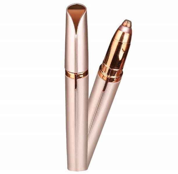 Virth Portable Eyebrow, Face, Lips, Nose Hair Removal Electric Trimmer Trimmer 120 min  Runtime 0 Length Settings