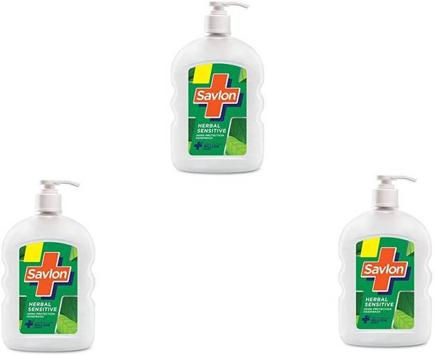 Savlon Herbal Sensitive 500ml Hand Wash Pump Dispenser