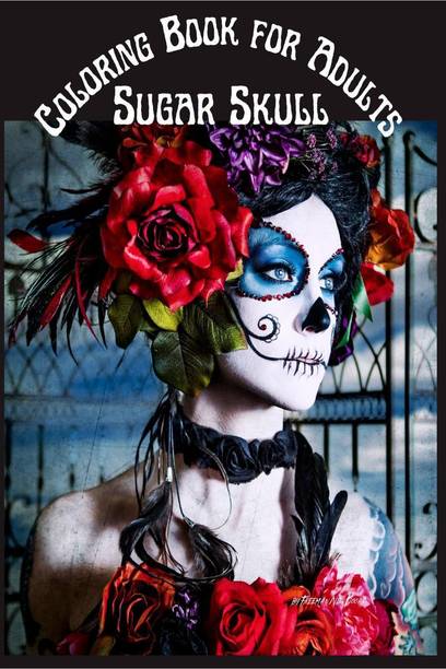 Sugar Skull Coloring Book for Adults