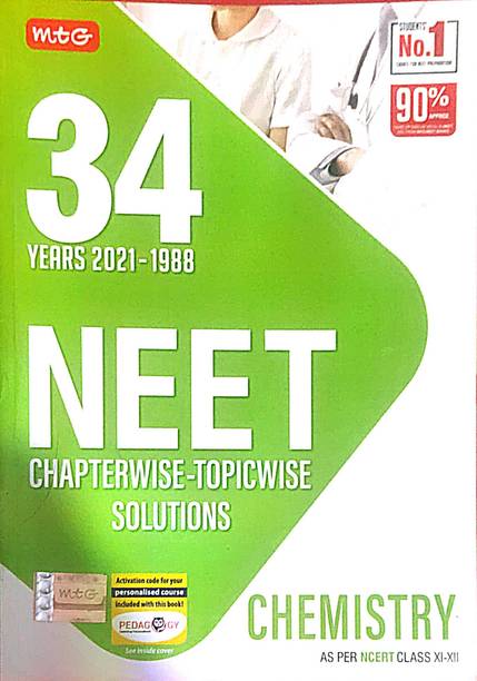34 Years Neet Chemistry Chapterwise Solutions 1988 - 2021