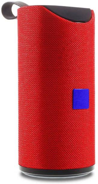 Worricow High Bass Ultra HD Boom Beat Sorround Sound Wireless Bluetooth Splash-Proof Speaker with in-Built FM, AUX,TF Card support 10 W Bluetooth Speaker