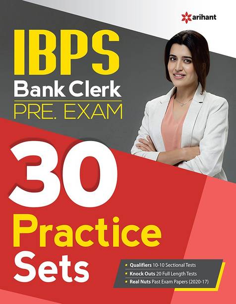 30 Practice Sets IBPS Bank Clerk Pre Exam 2021