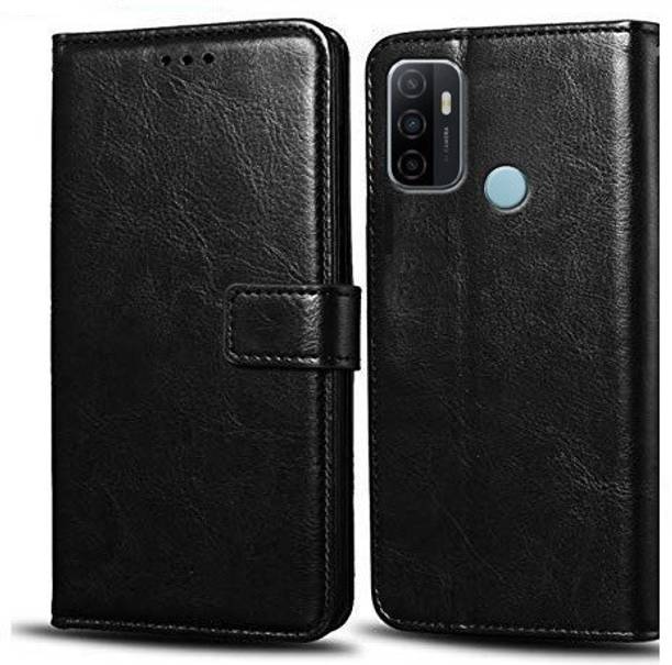 Mashgul Flip Cover for OPPO A53, OPPO A33