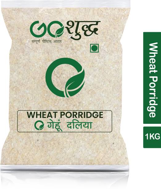 गोशुध गेहूँ दलिया (वीट पौरिज)-1Kg (पैक ऑफ 1)