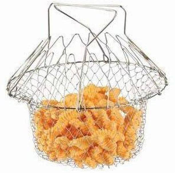 dreamexpo Boiling, Steam | Magic Basket Strainer Net Kitchen Cooking Tool for Frying Deep Frying Basket