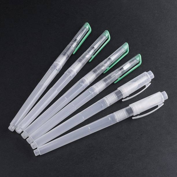 BM RETAIL 6 pcs Students Portable Paint Brush Water Color Brush Pencil Soft Watercolor Brush Pen for Beginner Painting Drawing Art Supplies Gift