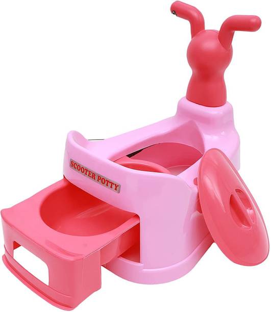 Maxwell Potty Training Set for Boys and Girls Includes with Tray & Closing Lid Potty Seat