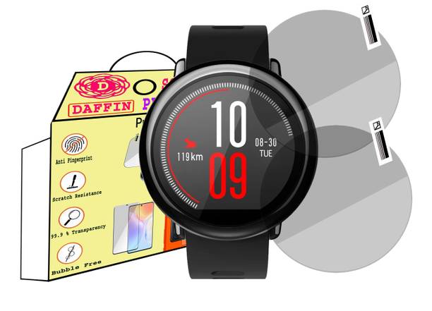 daffin Screen Guard for Huami Amazfit Pace Smartwatch.