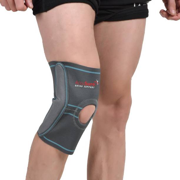 AccuSure Open-Patella Brace for Arthritis, Joint Pain Relief, Injury Recovery- M Knee Support