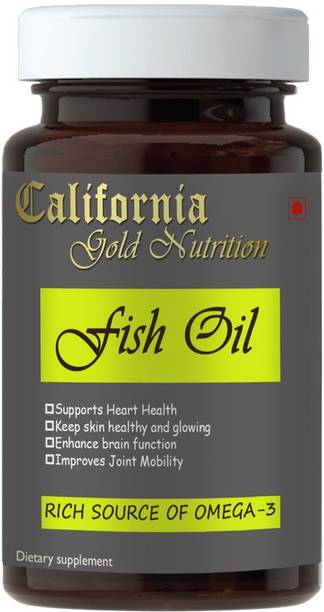 California Gold Nutrition Fish Oil Omega 3 - 1000mg (Premium)