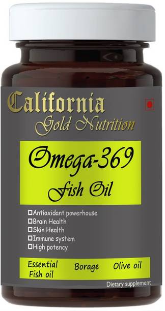 California Gold Nutrition Fish Oil Capsules for Men & Women with Omega 3 salmon fish oil (Advanced)