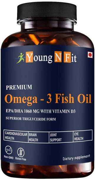 Young N Fit Fish Oil (Triple Strength) With 1000Mg Omega 3 (YNF14)