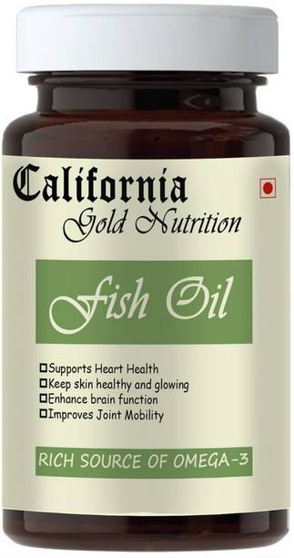 California Gold Nutrition Fish oil for brain, heart and eye health (Premium)