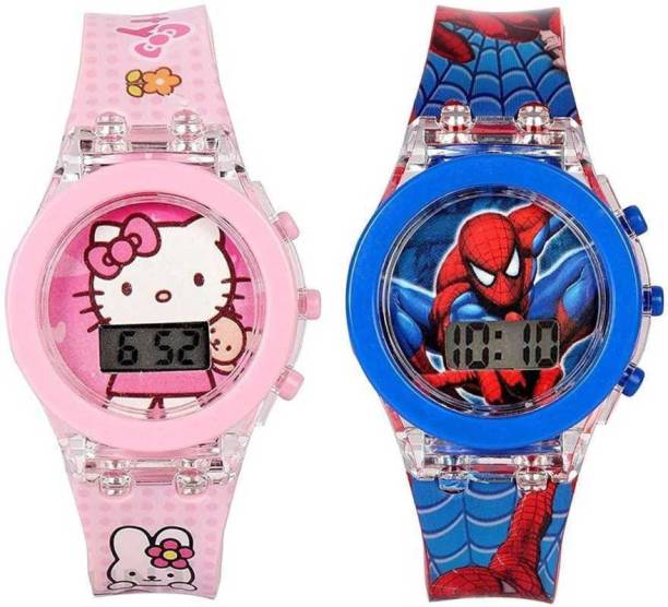 TYMU Hello Kitty and Spiderman Collection Watch For kid...