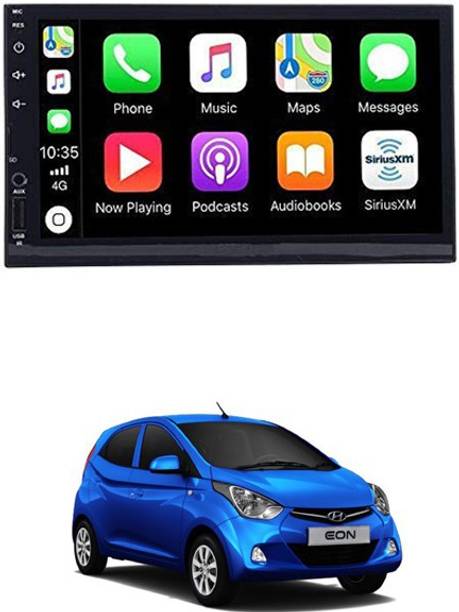 AYW 7 INCH Full Double Din Car Screen Stereo Media Player Audio Video Touch Screen Stereo Full HD with MP3/MP4/MP5/USB/FM Player/WiFi/Bluetooth & Mirror Link For Eon Car Stereo