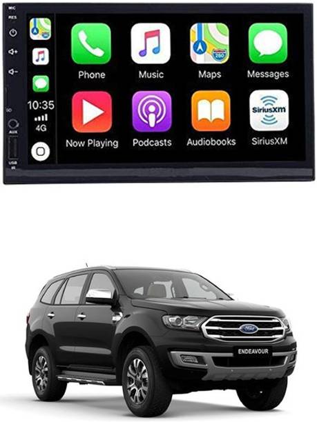 RKPSP 7 INCH Full Double Din Car Screen Stereo Media Player Audio Video Touch Screen Stereo Full HD with MP3/MP4/MP5/USB/FM Player/WiFi/Bluetooth & Mirror Link For Endeavour Car Stereo