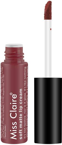 Miss Claire Soft Matte Lipcream , Lipstick, light weight, long lasting - 58 6.5gm
