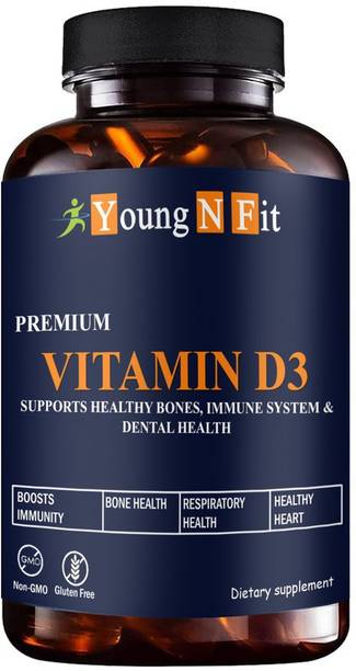 Young N Fit Plant Based Vitamin D3 K2 MK7 Supplement Veg (YNF92)Ultra