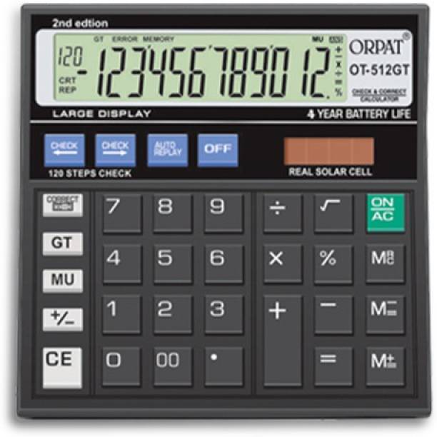 ORPAT Desktop Calculators – OT-512 GT Basic  Calculator