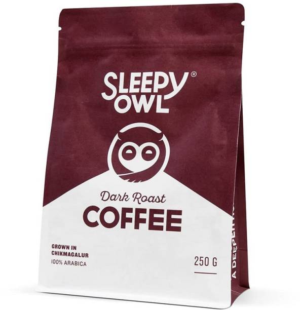 Sleepy Owl Dark Roast Coarse Grind Coffee | Cold Brew Coffee | 100% Arabica French Press