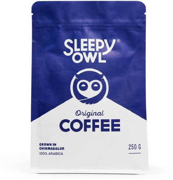 Sleepy Owl Original Medium Grind | Pour Over, Aeropress, Homemachine | 100% Arabica Roast & Ground Coffee