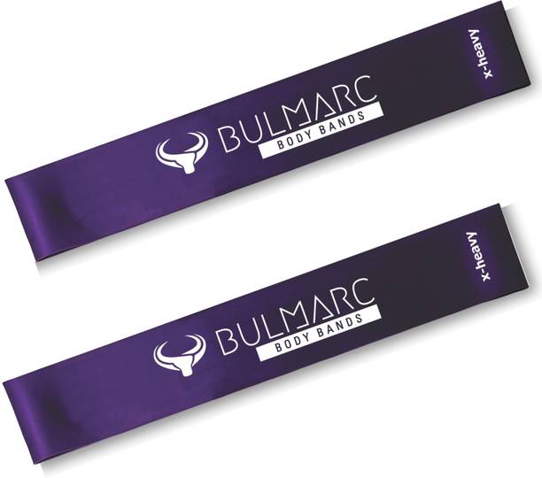 Bulmarc Set of 2 X-Heavy Resistance Bands (60 - 85 lbs) Resistance Tube