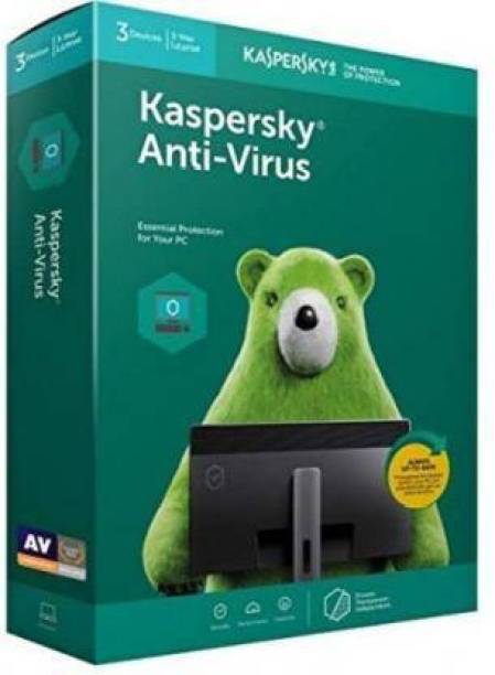 Kaspersky Anti-virus 3 User 1 Year