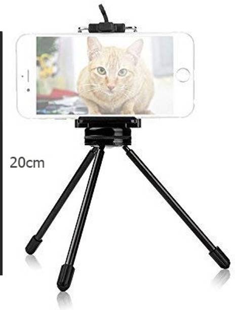 POZUB Mini Black Metal tripod 3Kg Capacity Heavy Metal Heavy Duty Unbreakable Mobile Stand, Camera Tripod Stand Professional Tripod Phone Tripod Stand Multifunction Flexible Tripod for Smartphone Camera Ring Light Stand Holder Selfie Mount, Buy IRON Tripod Stand With Clip Special Design for camera,gimbal for smartphone|Tripod stand for mobile|Projector Multi-Use Selfie Stick Desktop, Video Recording Tripod, Monopod Kit, Monopod, Tripod Ball Head, Tripod Bracket, Tripod Clamp, Tripod Kit