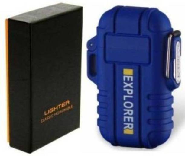 SYARA SVK_438L_Explorer Cigarette Lighter ||Perfect Gifting For Cigarette Lovers Waterproof Rechargeable Electric Lighter||Electronic ||Eco Friendly ||Unique USB||Cigarette Lighter|| Pocket Friendly|| Size Compact|| SVK_438L_Explorer Cigarette Lighter ||Perfect Gifting For Cigarette Lovers Waterproof Rechargeable Electric Lighter||Electronic ||Eco Friendly ||Unique USB||Cigarette Lighter|| Pocket Friendly|| Size Compact|| Cigarette Lighter