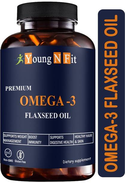 Young N Fit Flaxseed extract capsules Omega 369 Premium (YNF63)