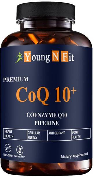 Young N Fit 120mg Coenzyme Q10 Capsules with Piperine (YNF57)Premium