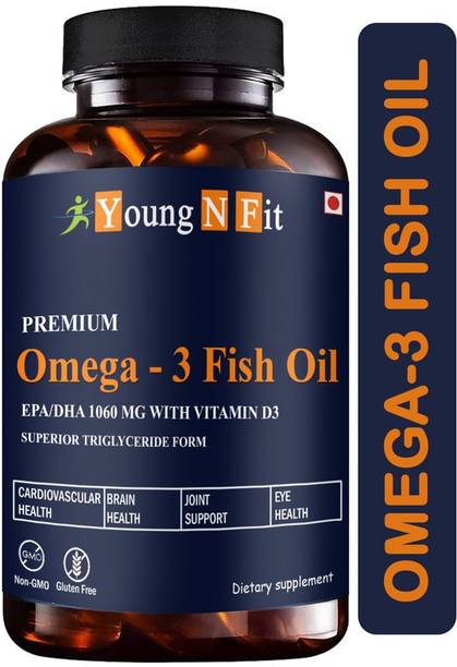 Young N Fit Fish Oil (Triple Strength) With 1000Mg Omega 3 Premium (YNF14)
