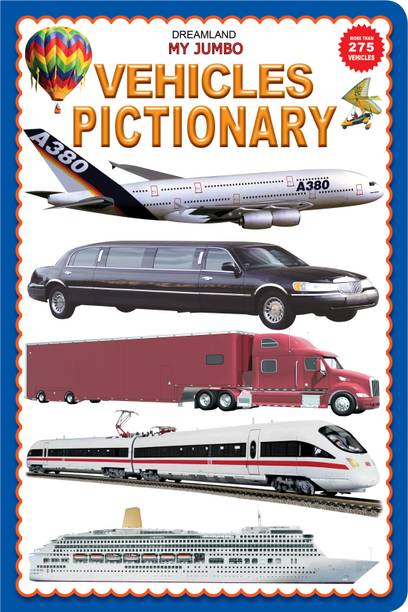 My Jumbo Vehicles Pictionary