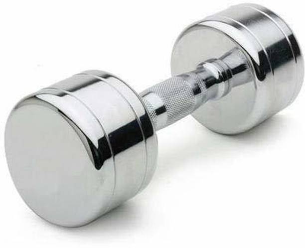 SINGHALTRADE DUMBBELL STELL FOR HOME WORKOUT, SET OF 2 - 5/KG ( 10KG) Fixed Weight Dumbbell