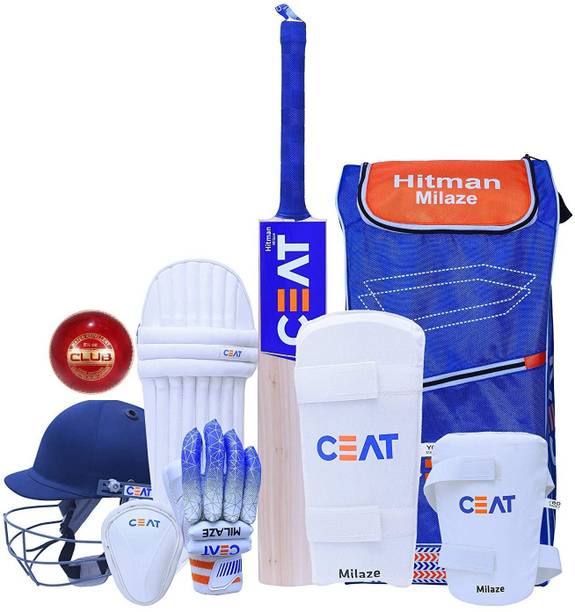 हफ HITMAN MILAZE Youth Size-6 Complete क्रिकेट किट