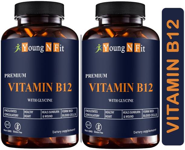 Young N Fit Organic B Complex Vitamins B12 and Biotin Advanced (YNF136)