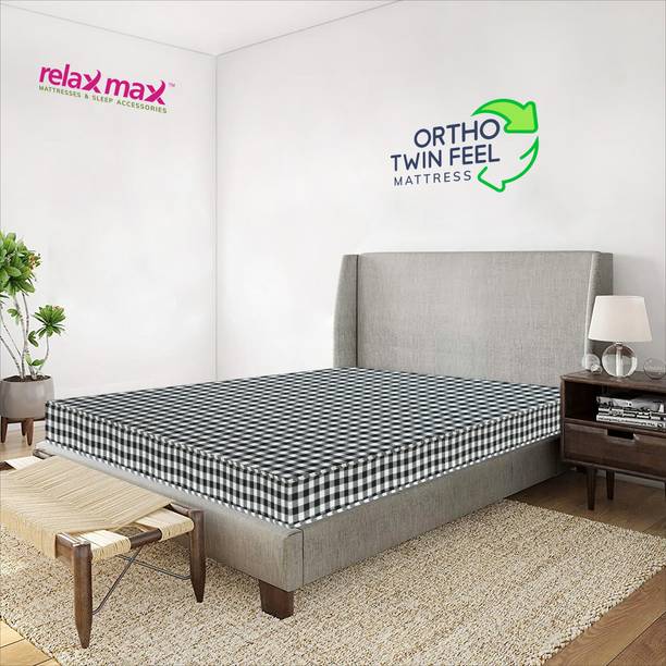 Relaxmax Orthopaedic Twin Feel Bed Mattress, 5 inch Single EPE Foam Mattress