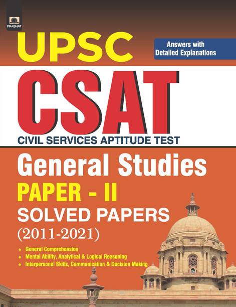 Upsc  - CSAT General Studies Paper 2 Solved Papers 2011-2021