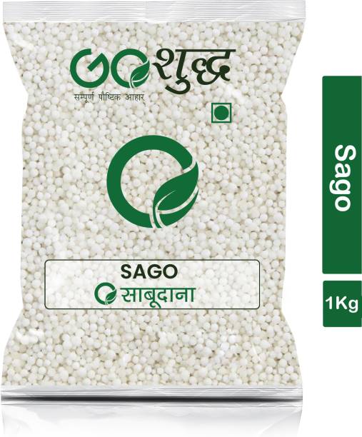 Goshudh Premium Quality Sabudana (Sago)-1Kg (Pack Of 1) Sago