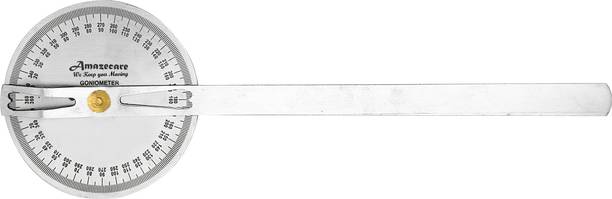 AMAZECARE Large Size Stainless Steel Goniometer Set Of 1 Pcs Medical Goniometer