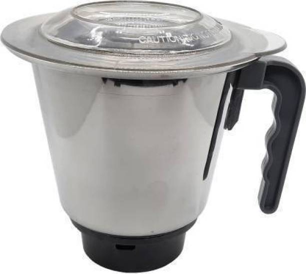 H HADDU 1Litre Bajaj Mixer grinder Dry jar (Heavy Quality) Mixer Juicer Jar (1000 ml) Mixer Juicer Jar