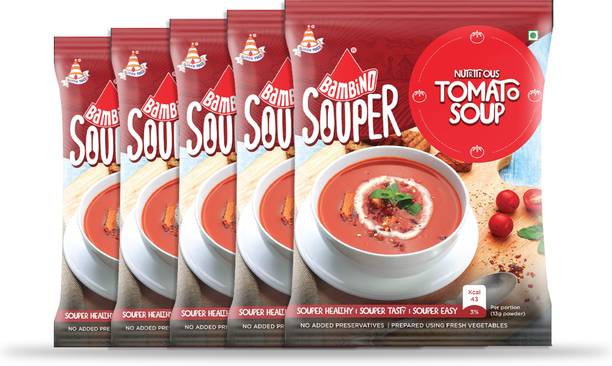 Bambino Nutritious Tomato Soup 50g (Pack of 5)