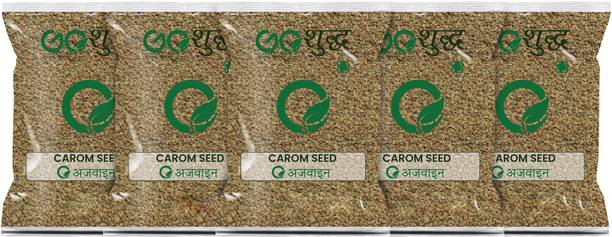 Goshudh Premium Quality Ajwain Pack of 5 100g each