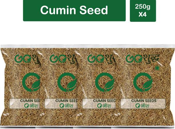 Goshudh Premium Quality Jeera (Cumin Seeds)-250gm (Pack Of 4)