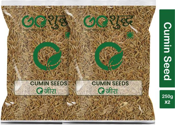 Goshudh Premium Quality Jeera (Cumin Seeds)-250gm (Pack Of 2)