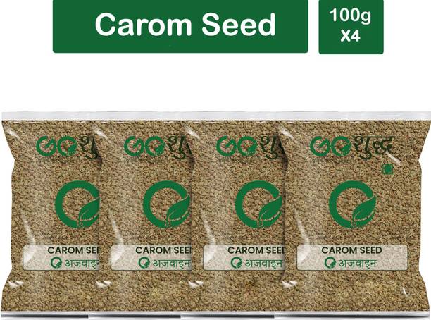 Goshudh Premium Quality Ajwain (Carom Seeds)-100gm (Pack Of 4)