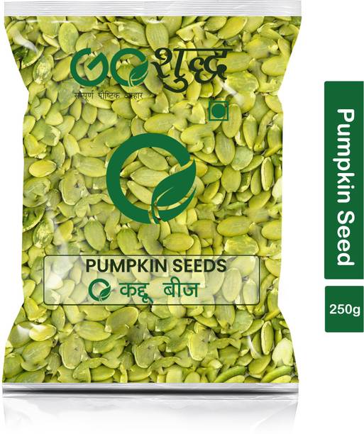 Goshudh Premium Quality Pumpkin Seeds-250gm (Pack Of 1) Pumpkin Seeds