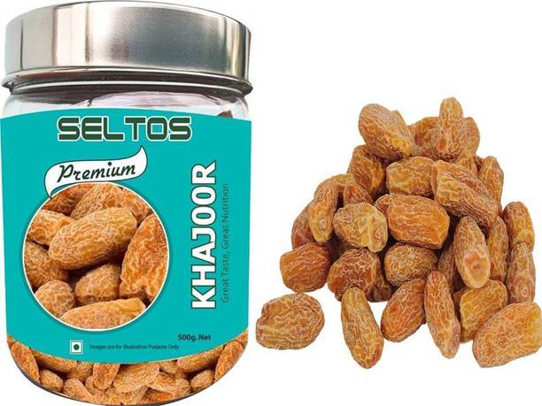Seltos dey dates 500gm jar Dry Dates